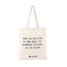 Wholesale Custom Logo Natural Eco-Friendly Cotton Recycled Tote Grocery Shopping Bag Reusable Shopping Bags